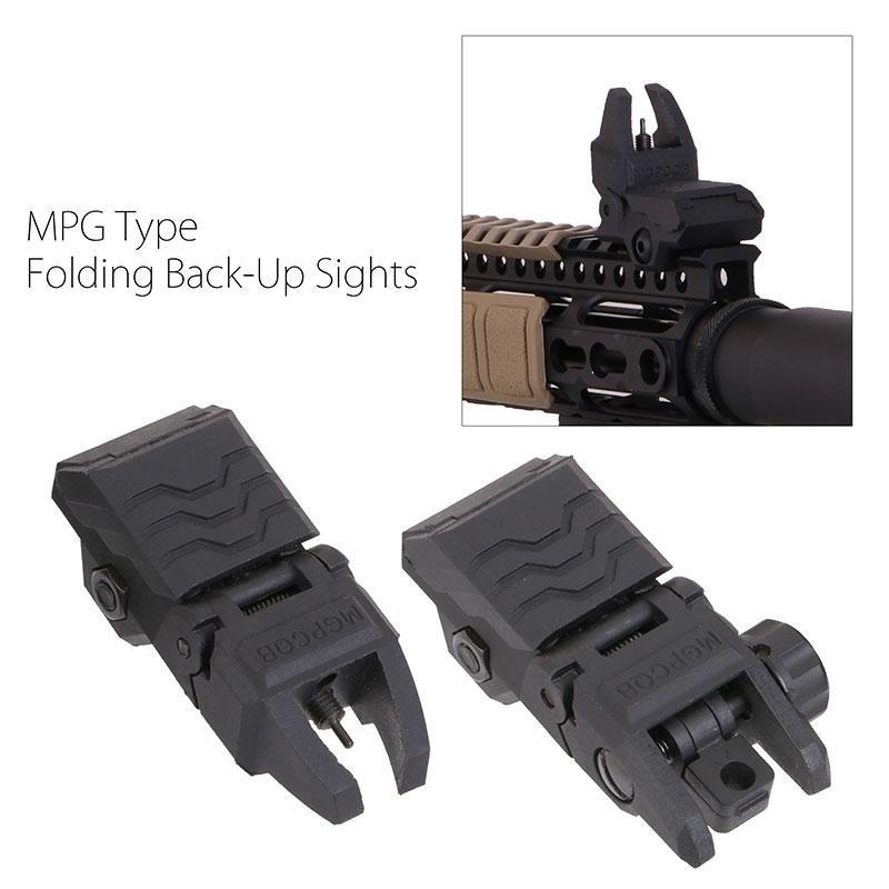 SHENKEL MGPタイプ CQB フォールディング バックアップサイト セット