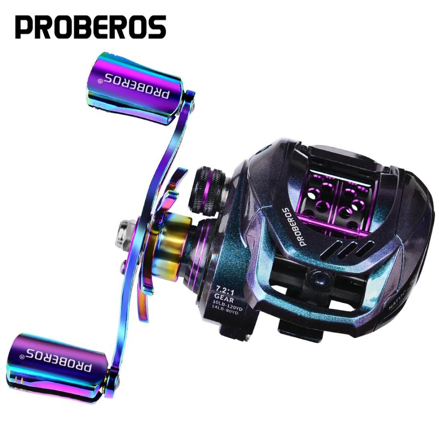 Proberos ベイトリール ハイギア比7.2：1 浅溝スプール 深溝スプール