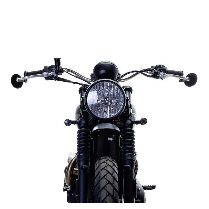 トライアンフ ボンネビル T100 T120 等 バーエンドミラーCRG