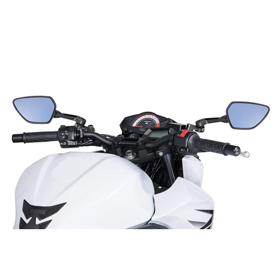 TANAX（タナックス） バイクミラー ナポレオン シャークミラー1B