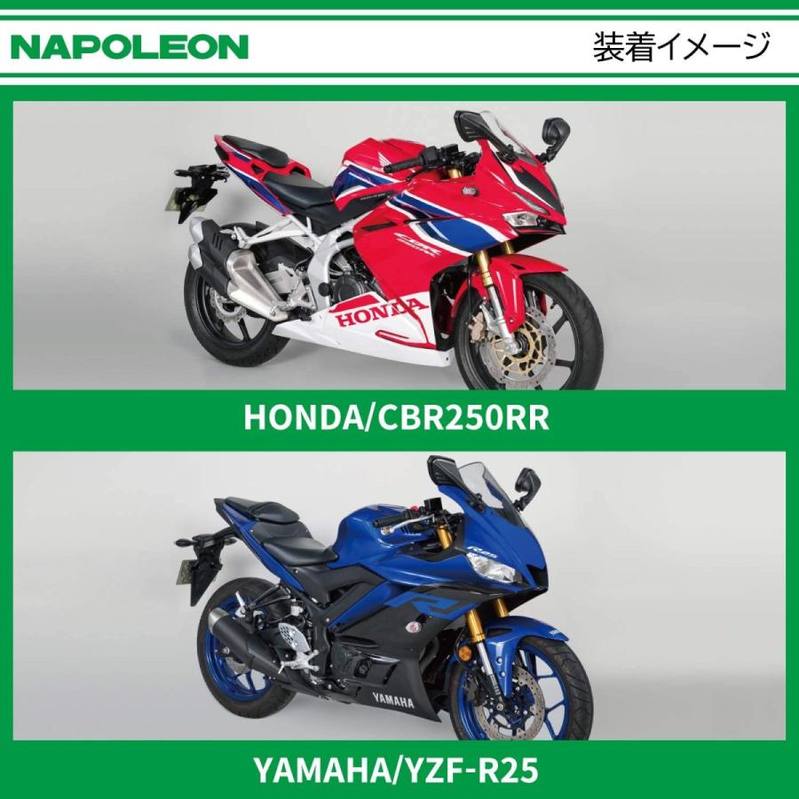 TANAX（タナックス） バイクミラー ナポレオン カウリングミラー