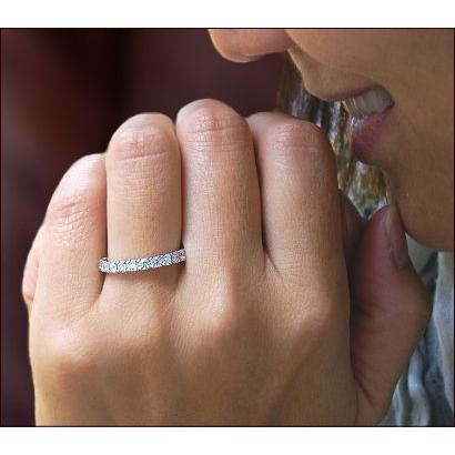 ダイヤモンド リング エタニティリング 1ct H＆C VSクラス G〜Dカラー