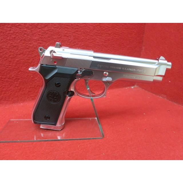 S2Sスライド固定ガスガン・M92Fステンレスシルバー : 総合エアガンSHOP