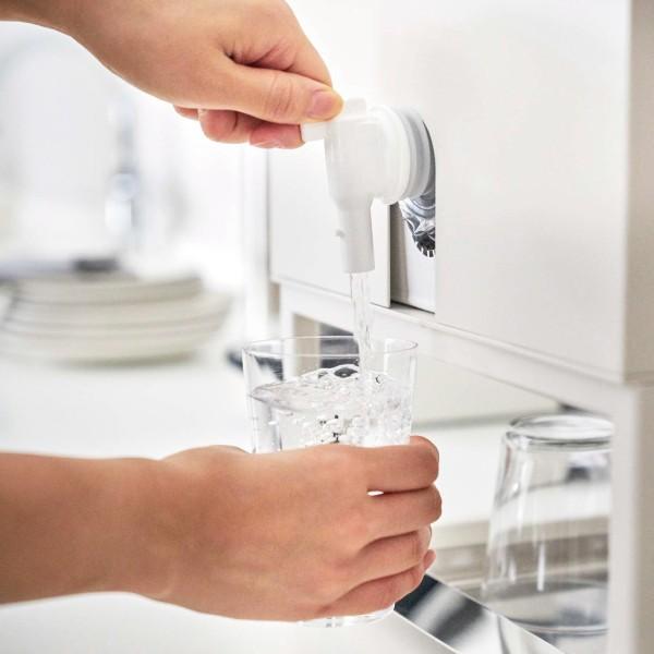 tower ウォーターサーバースタンド 容器ごと 卓上 キッチン収納