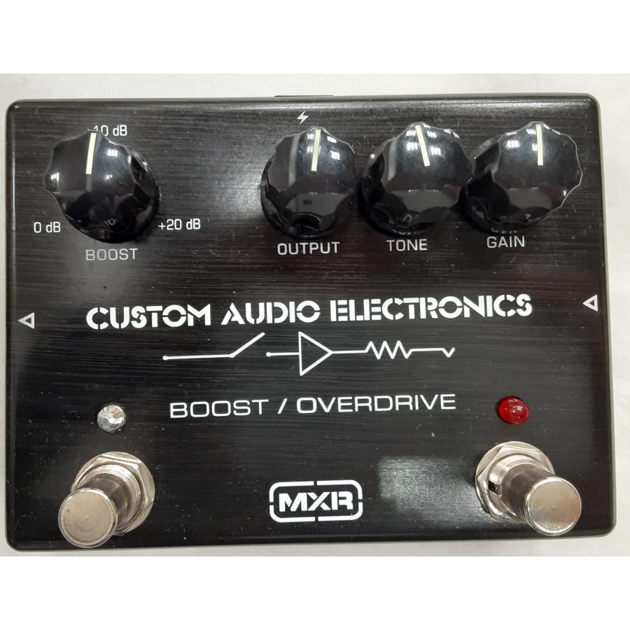 MXR エフェクター CUSTOM AUDIO ELECTRONICS BOOST/OVERDRIVE