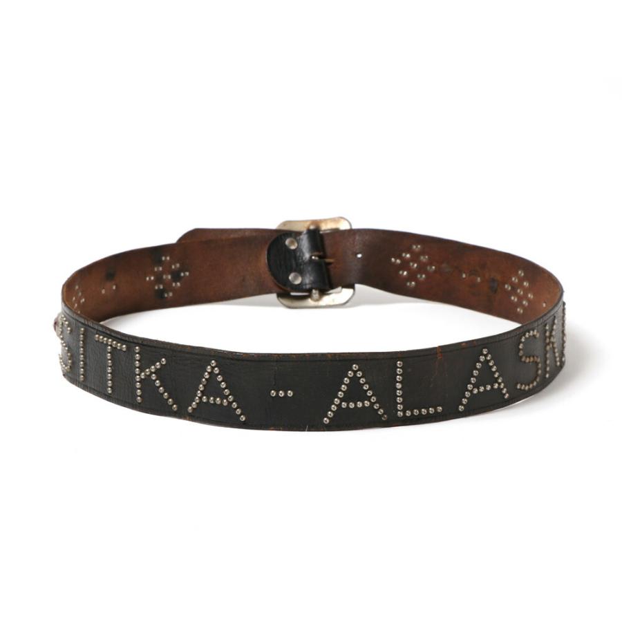 VINTAGE 1950's Vintage Studded Belt SITKA-ALASKA ビンテージ