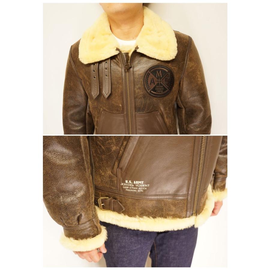 AVIREX（アヴィレックス） レザー ジャケット B-3 アウター メンズ 本