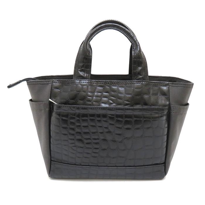 LEXUS/レクサス トートバッグ レザー/ナイロン ブラック レディース