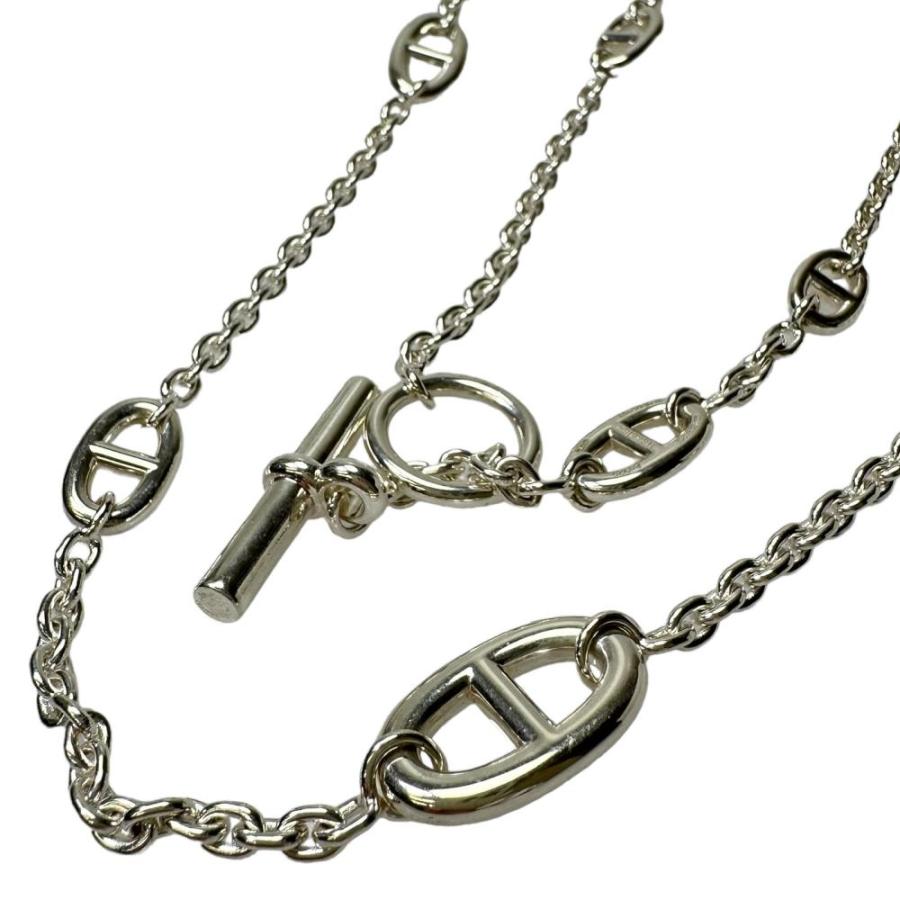 HERMES（エルメス） ロング ネックレス シェーヌダンクル ファラン