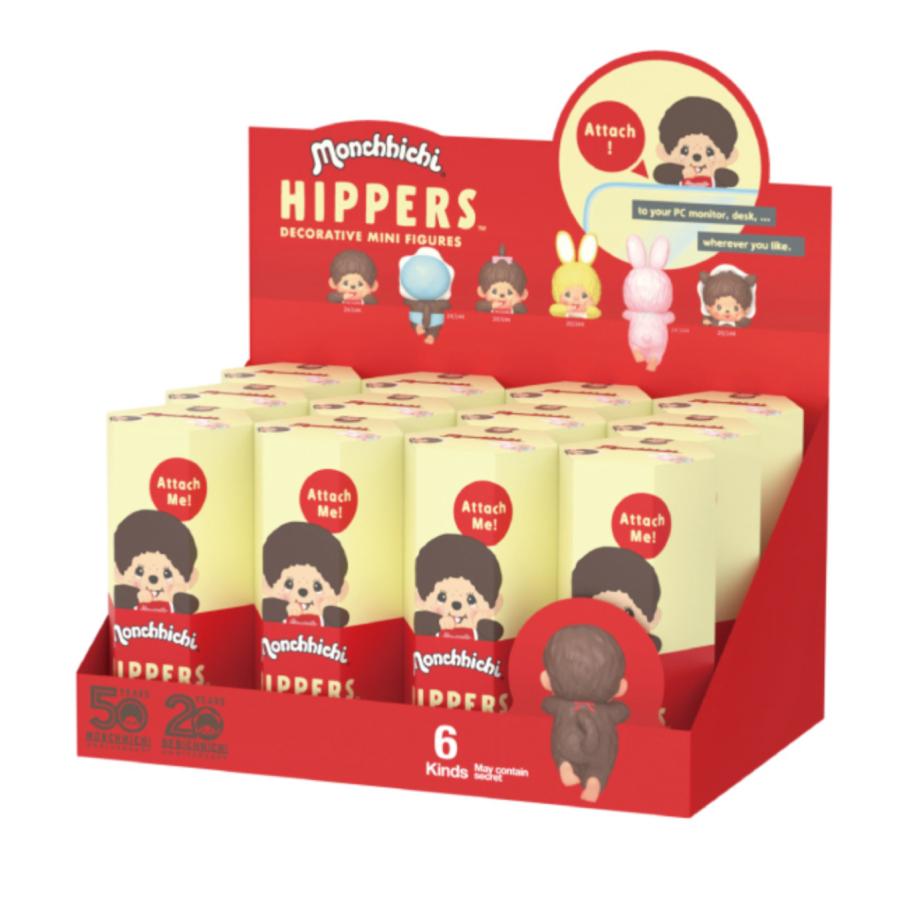 HIPPERS Monchhichi ヒッパーズ モンチッチ アソートボックス(12個入