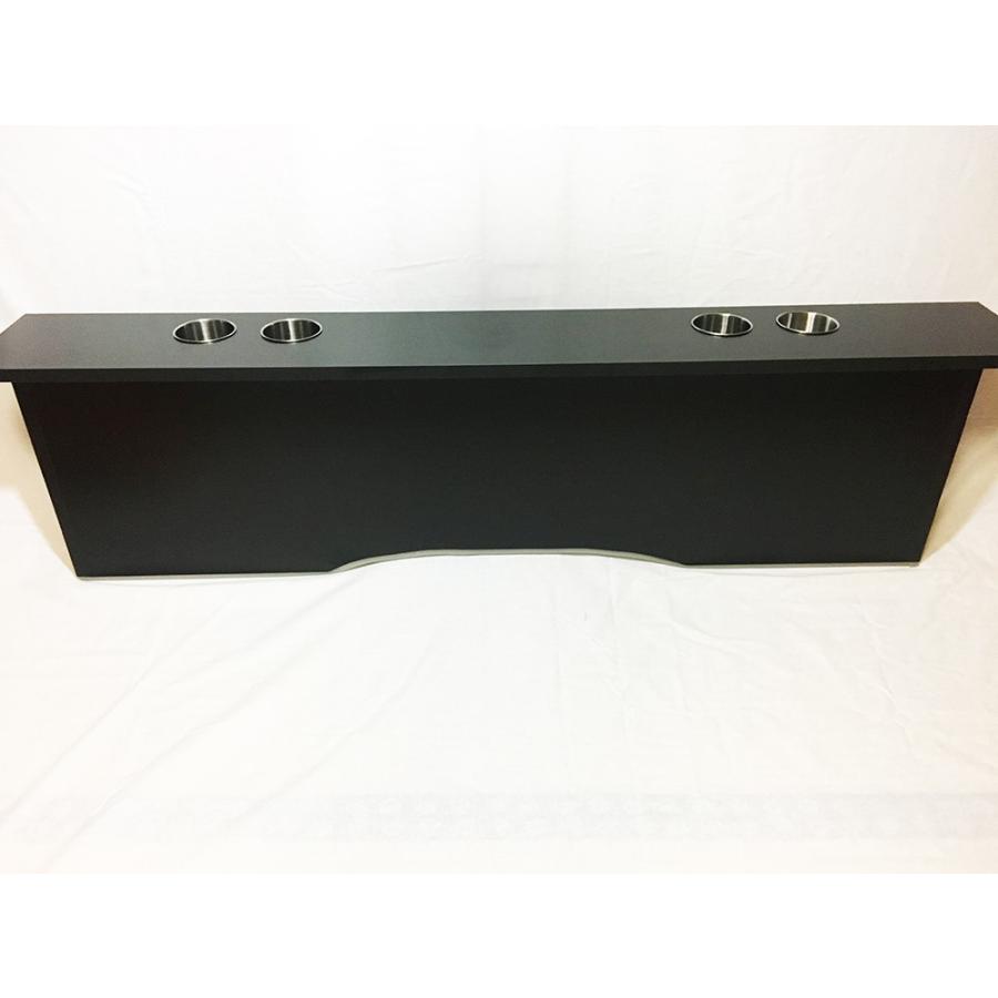 ハイエース200系 ワイドボディ S-GL用 セカンドテーブル（ブラック