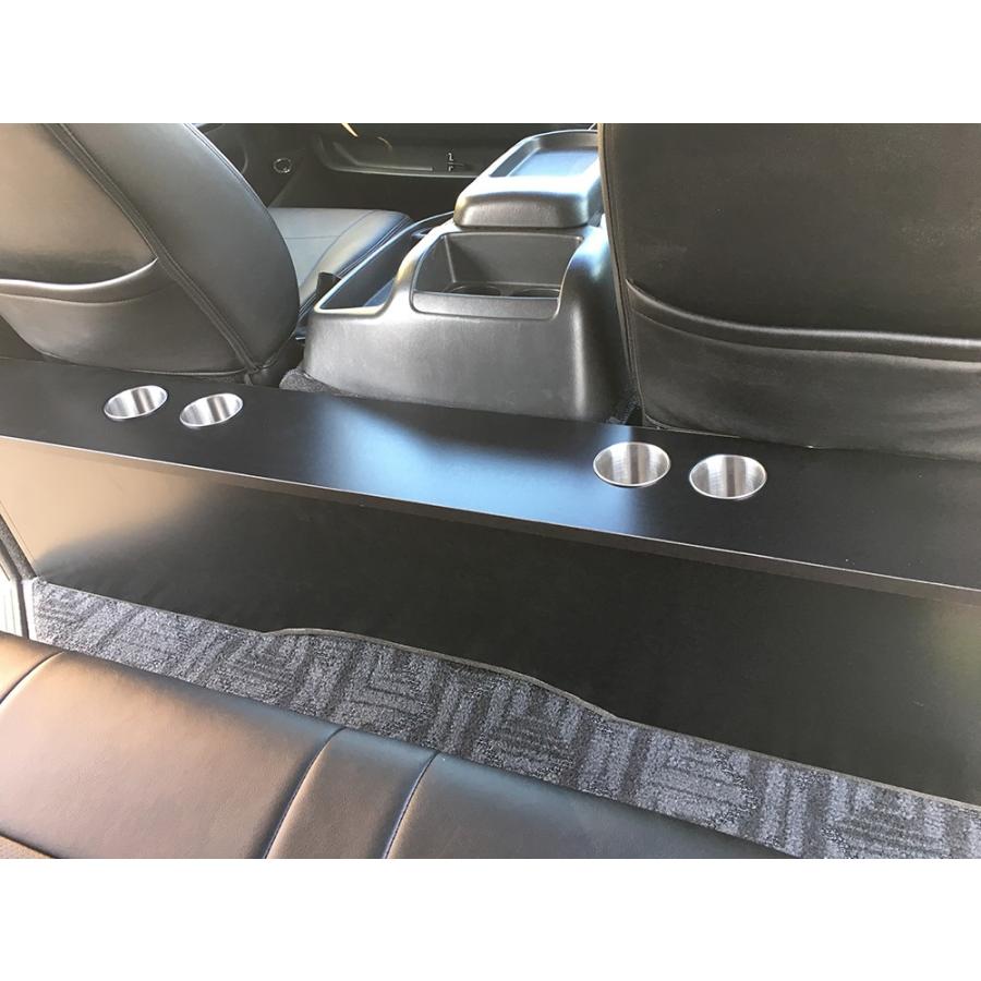 ハイエース200系 ワイドボディ S-GL用 セカンドテーブル（ブラック