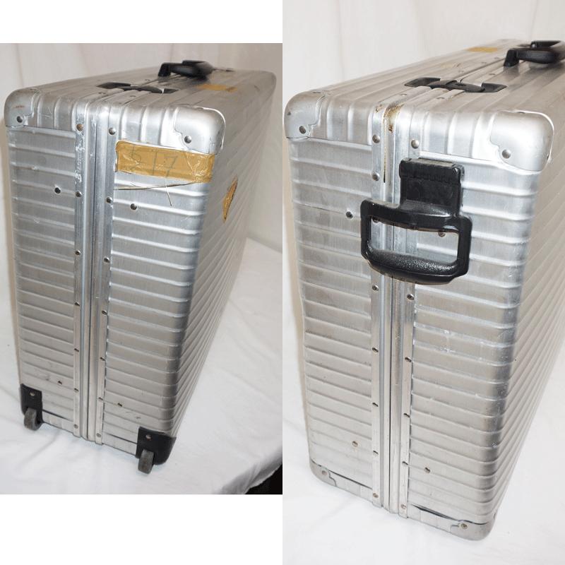 年季充分ボコボコ系】リモワ RIMOWA アルミトランクケース
