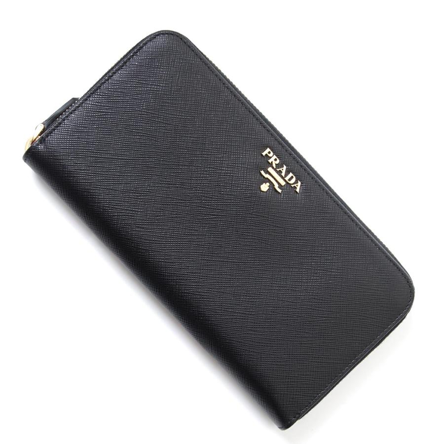 PRADA（プラダ） ラウンドファスナー 長財布 小銭入れ付き SAFFIANO