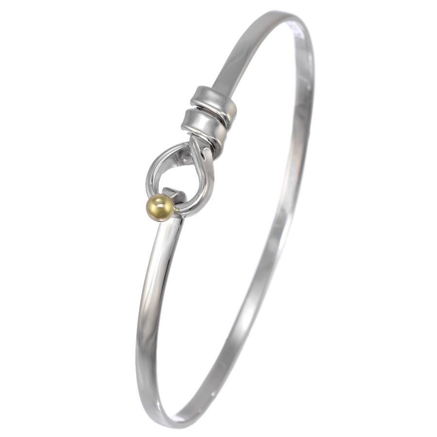 TIFFANY&Co.（ティファニー） 新品同様 フラットワイヤー ラブノット