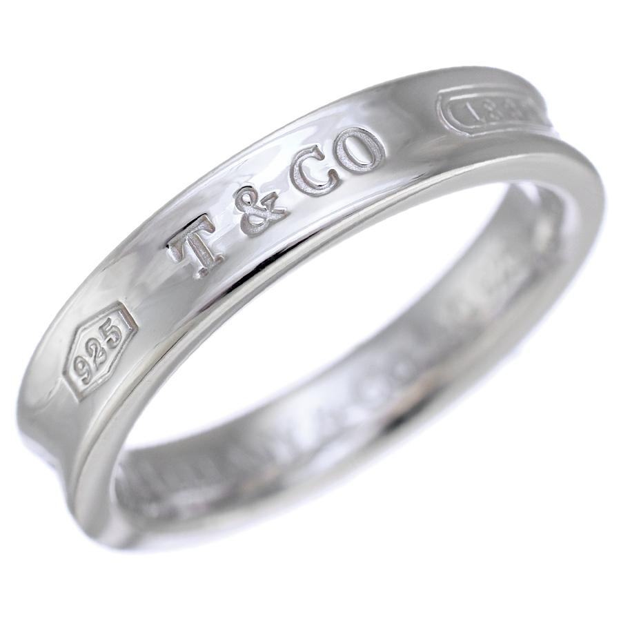 Tiffany 1837 新品同様 6号 ティファニー ナロー リング 指輪