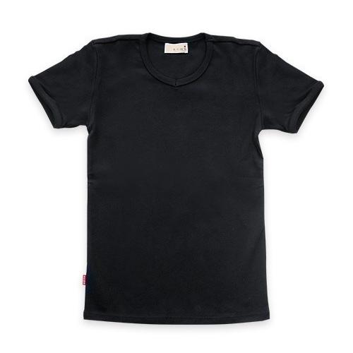 Tシャツ メンズ 日本製 超厚手【美和縫製 サイズ4 無地Tシャツ 炭黒