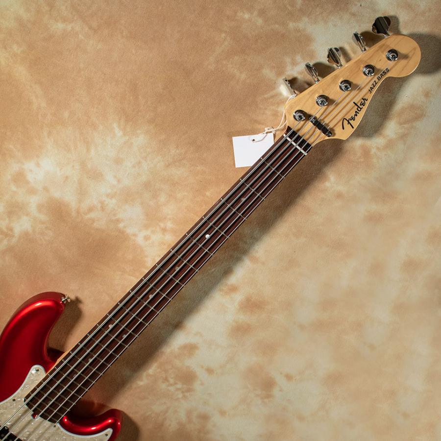 Fender/Made in Japan Limited Deluxe Jazz Bass V Crimson Red Burst