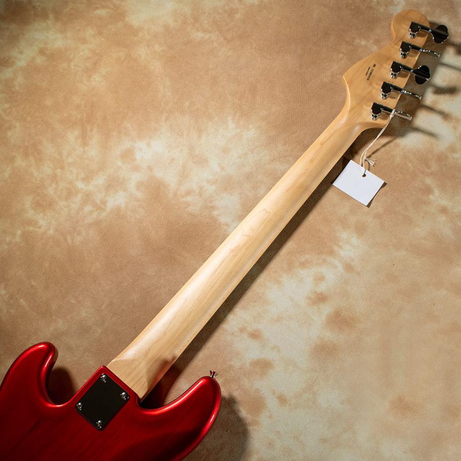 Fender/Made in Japan Limited Deluxe Jazz Bass V Crimson Red Burst