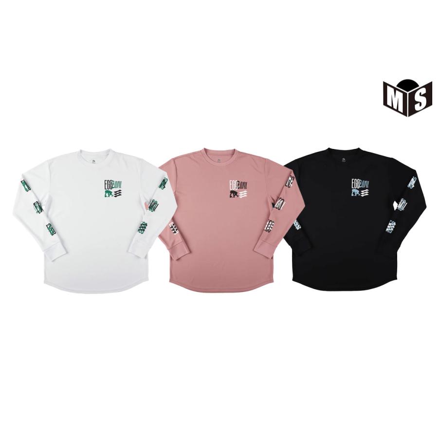 EGOZARU（エゴザル） クロッシングロゴ ロングスリーブTシャツ