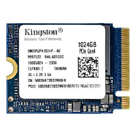 並行輸入 Kingston (キングストン) 1TB M.2 2230 PCIe Gen 4.0x4 NVMe