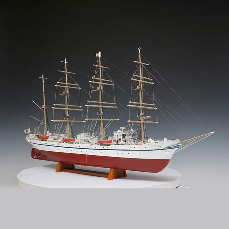 帆船模型キット 日本丸（帆無）1/160 : 木製模型キットのマイクロ