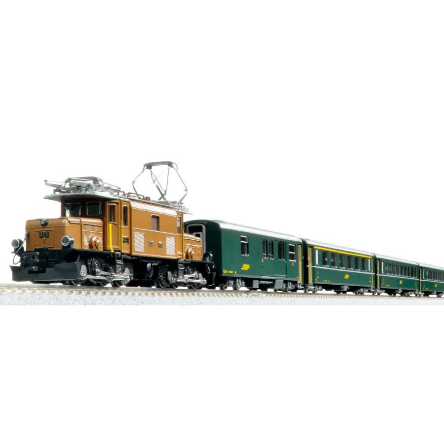 カトー（KATO） Ge6/6-I レーティッシュ クロコダイル+アルプスの緑の