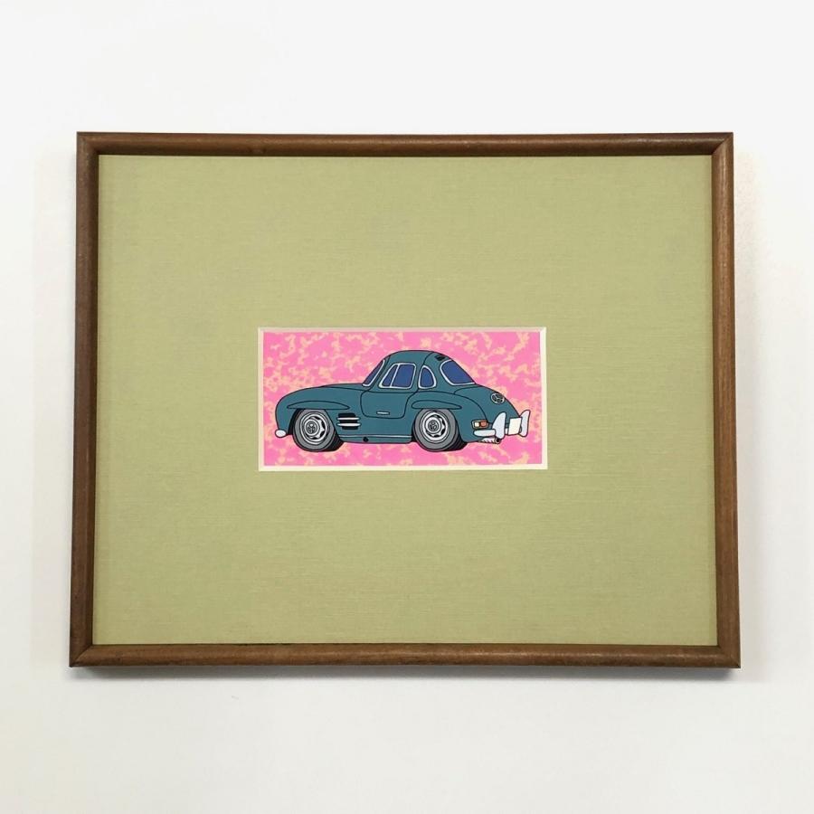 現品 メルセデス300SL セル画 額付き : ミニマルヤマ - 通販 - Yahoo