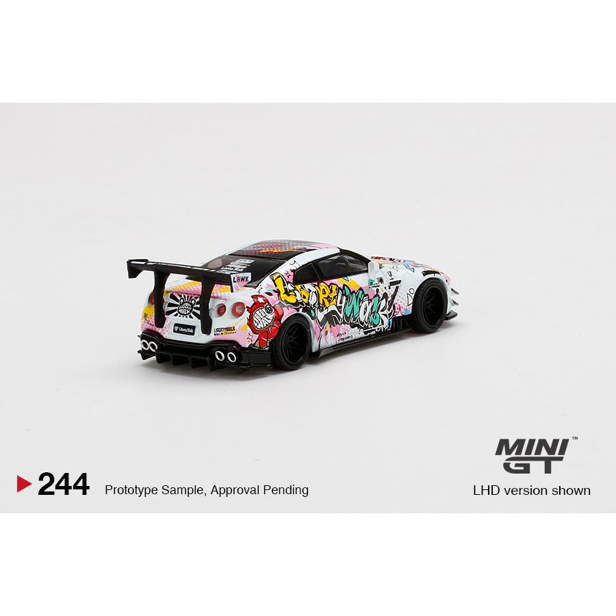 MINI GT MGT00244-L LB☆WORKS Nissan GT-R R35 Type 2 Rear Wing ver