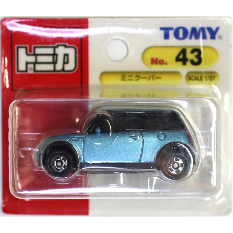 新品 トミカ 43 ミニクーパー (ブリスター)青TOMY 240001031751 : mini