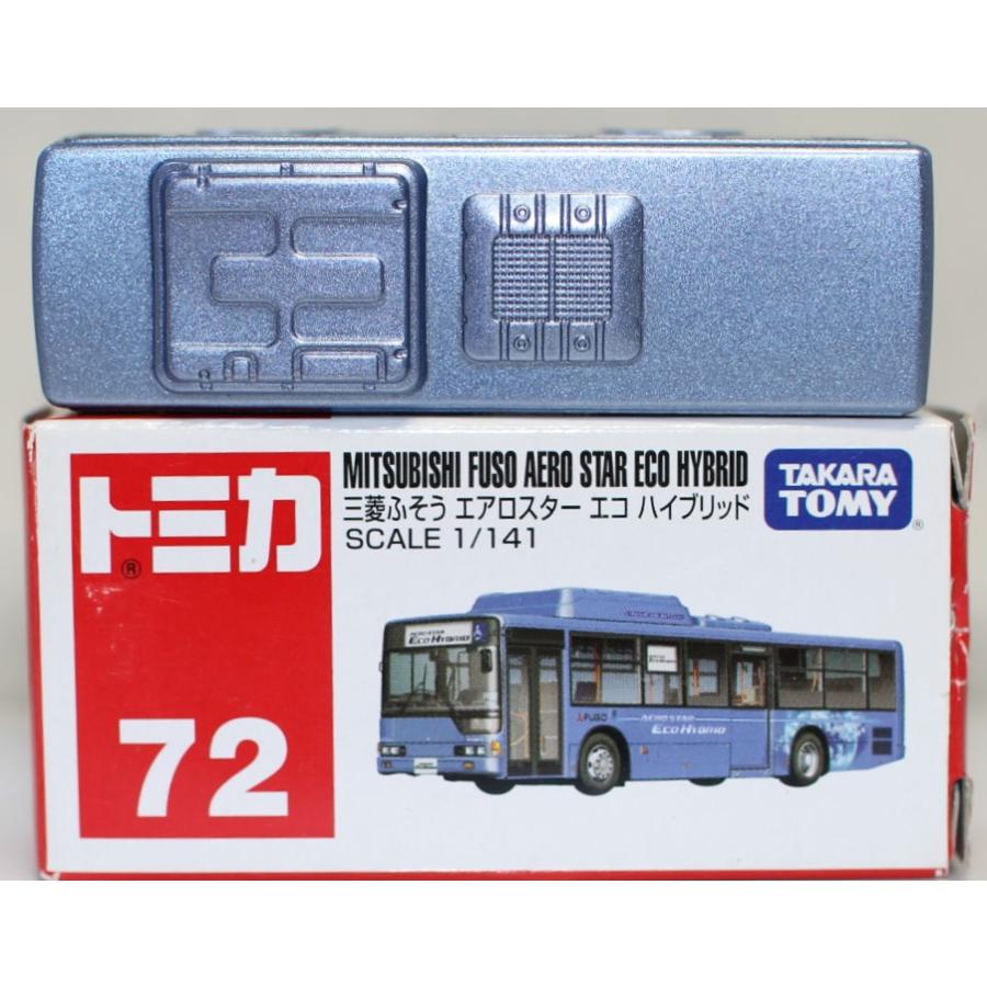 USED トミカ 72 三菱ふそう エアロスター エコハイブリッド