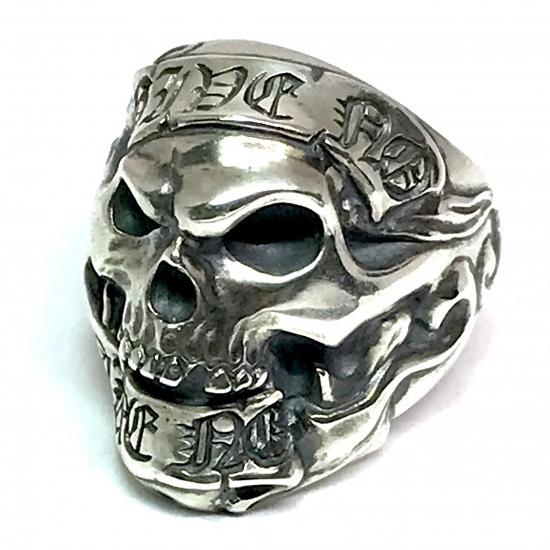 Rat Race（ラットレース） シルバー Give No Take No Skull Ring 1