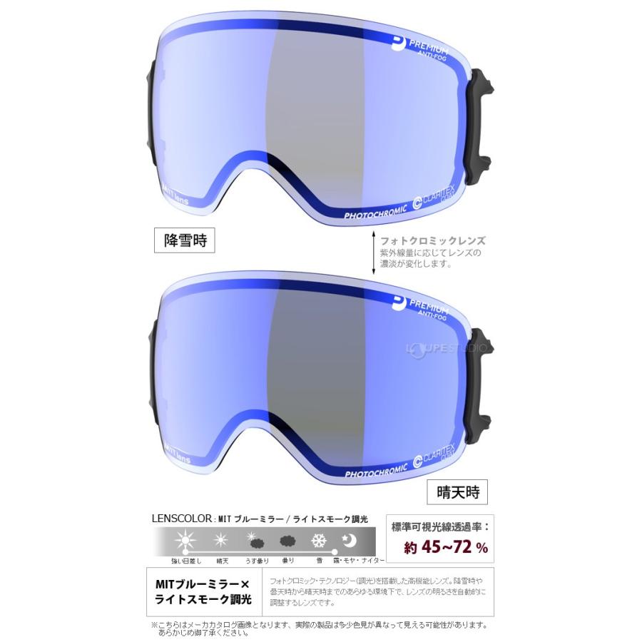 SWANS（スワンズ） スノーゴーグル RIDGELINE(リッジライン) 眼鏡対応