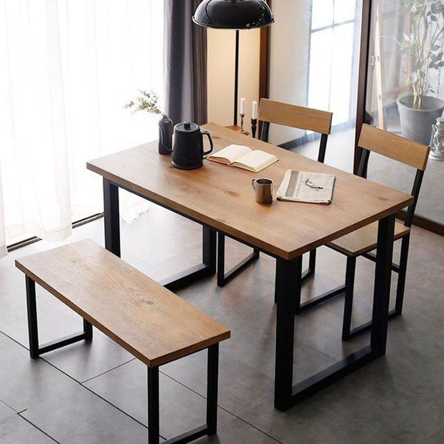 LOWYA（ロウヤ） ダイニング テーブル セット 4点 5点 120cm幅 突板