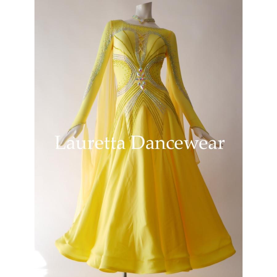 Lauretta Dancewear 社交ダンスドレス衣装 スタンダード モダン 競技