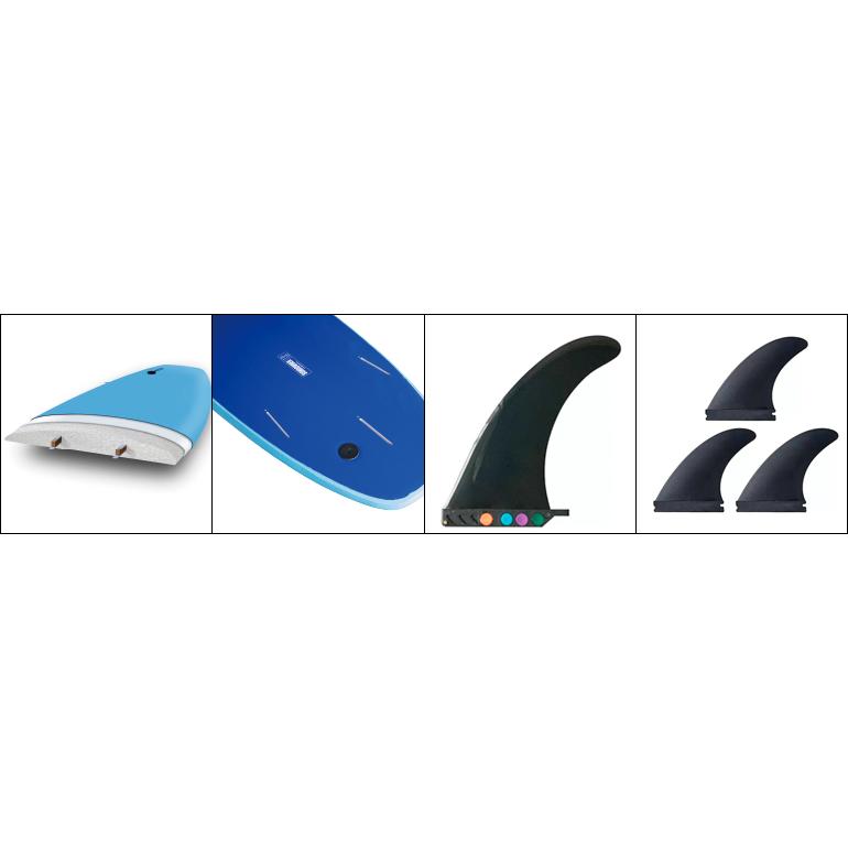 NSP NSP SOFT Surfboard - SUNDOWNER Funboard 7'0” ソフト