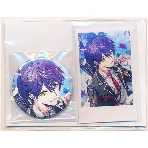 にじさんじ 誕生日グッズ2024 缶バッジ&チェキ風カード 剣持刀也