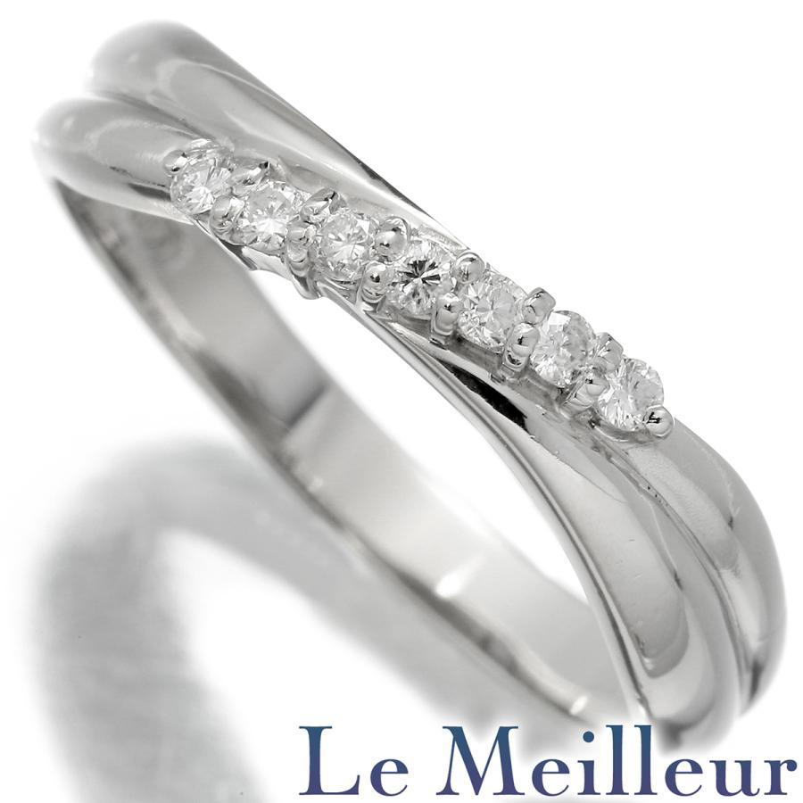 リング 指輪 ダイヤモンド Pt900 13号 中古 返品OK : Le meilleur