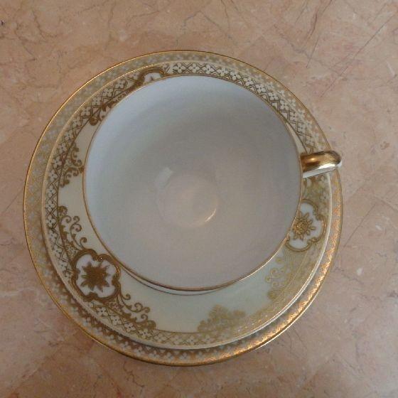 ノリタケ オールドノリタケ 金彩 コーヒーカップ＆ソーサー ケーキ皿