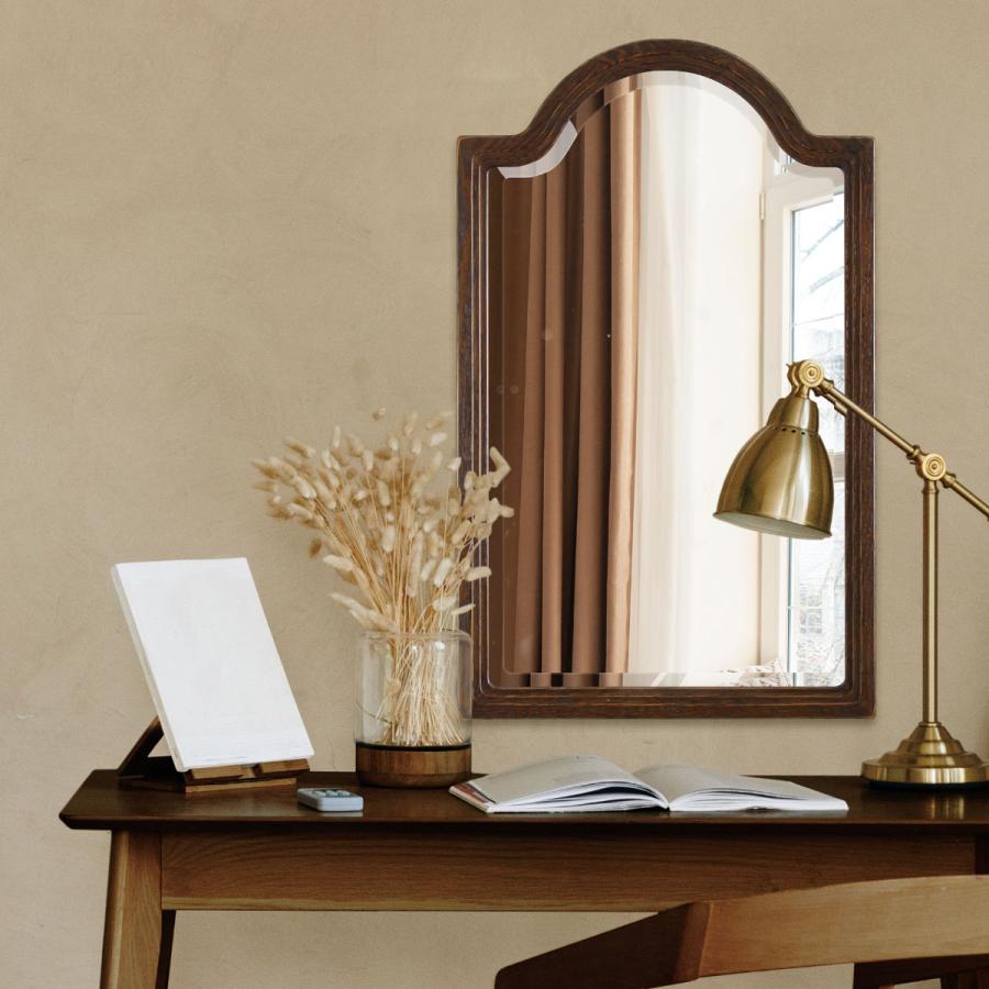 塩川光明堂 吊鏡 HS224B ウォールミラー アンティーク ヴィンテージ