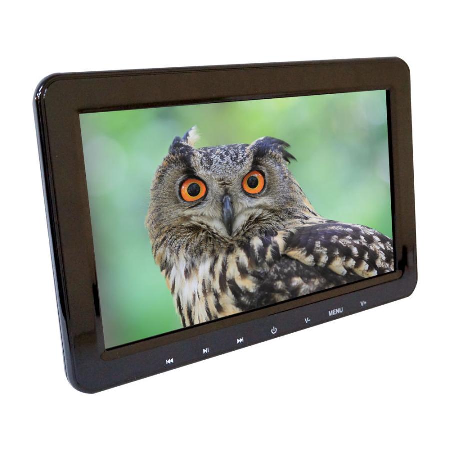 ヘッドレストモニター DVD内蔵 11.6インチ 車 dvd 後部座席 モニター