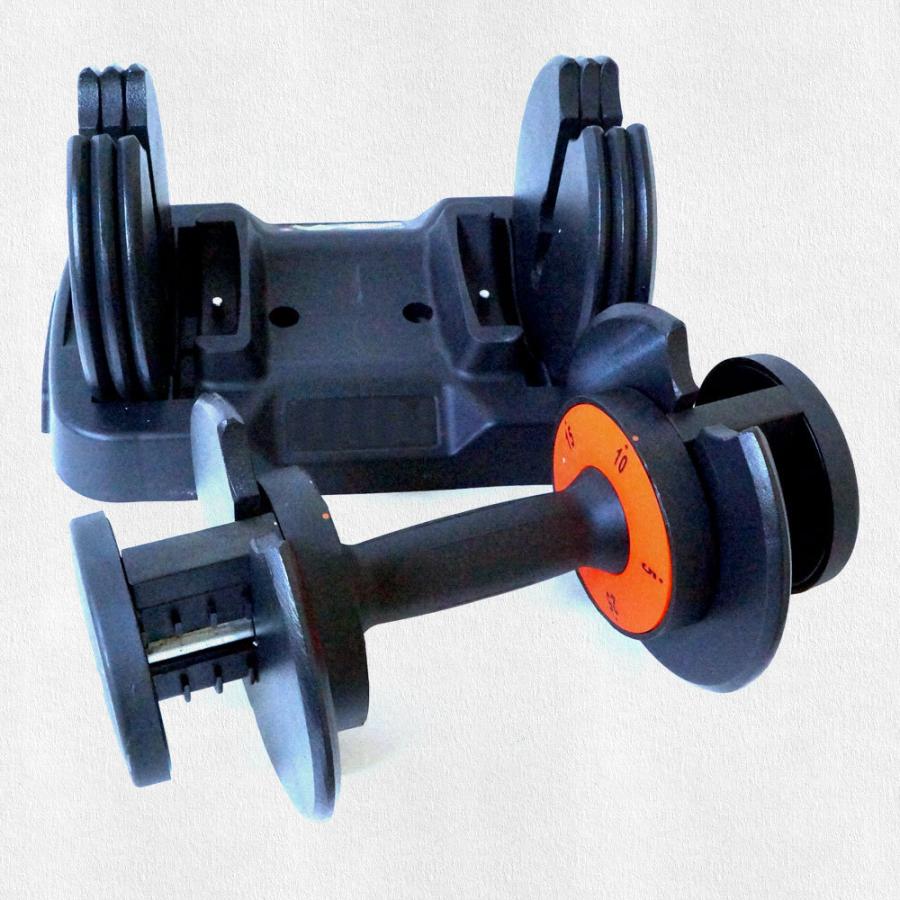 ダンベル 12kg 可変式 プレート アジャスタブル 可変式ダンベル 筋トレ