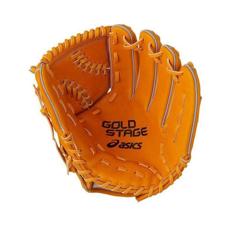 ASICS（アシックス） 野球 軟式グラブ グローブ 投手用 ゴールド