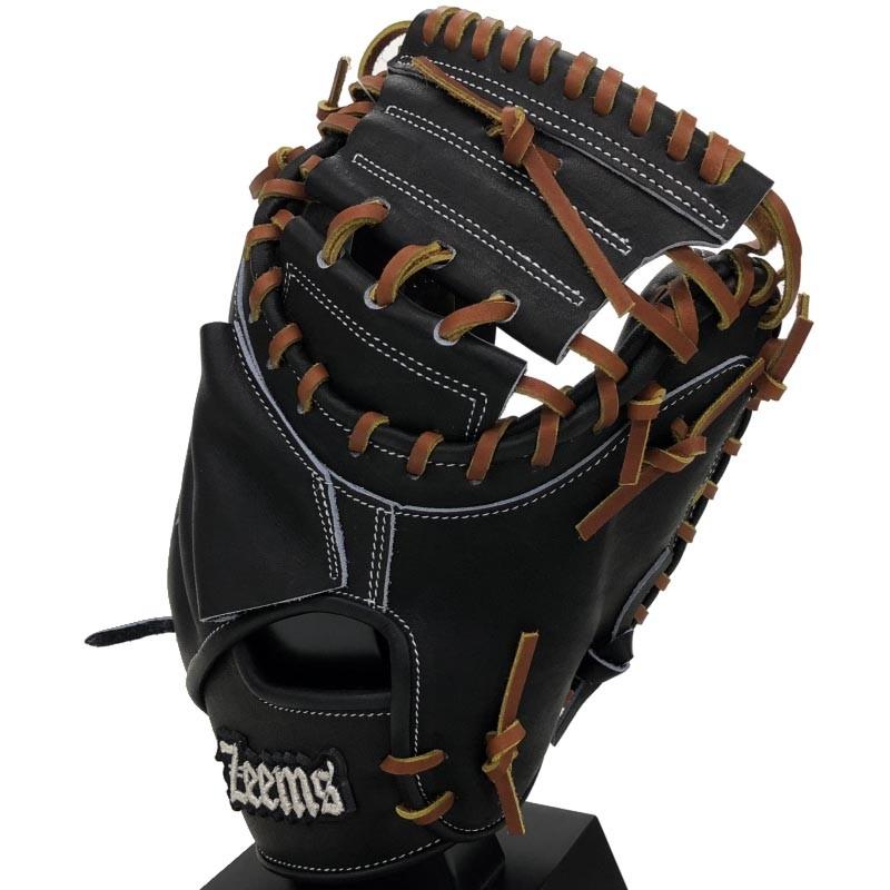 ジームス 野球 軟式キャッチャーミット 捕手用 シルバーZeemsロゴ