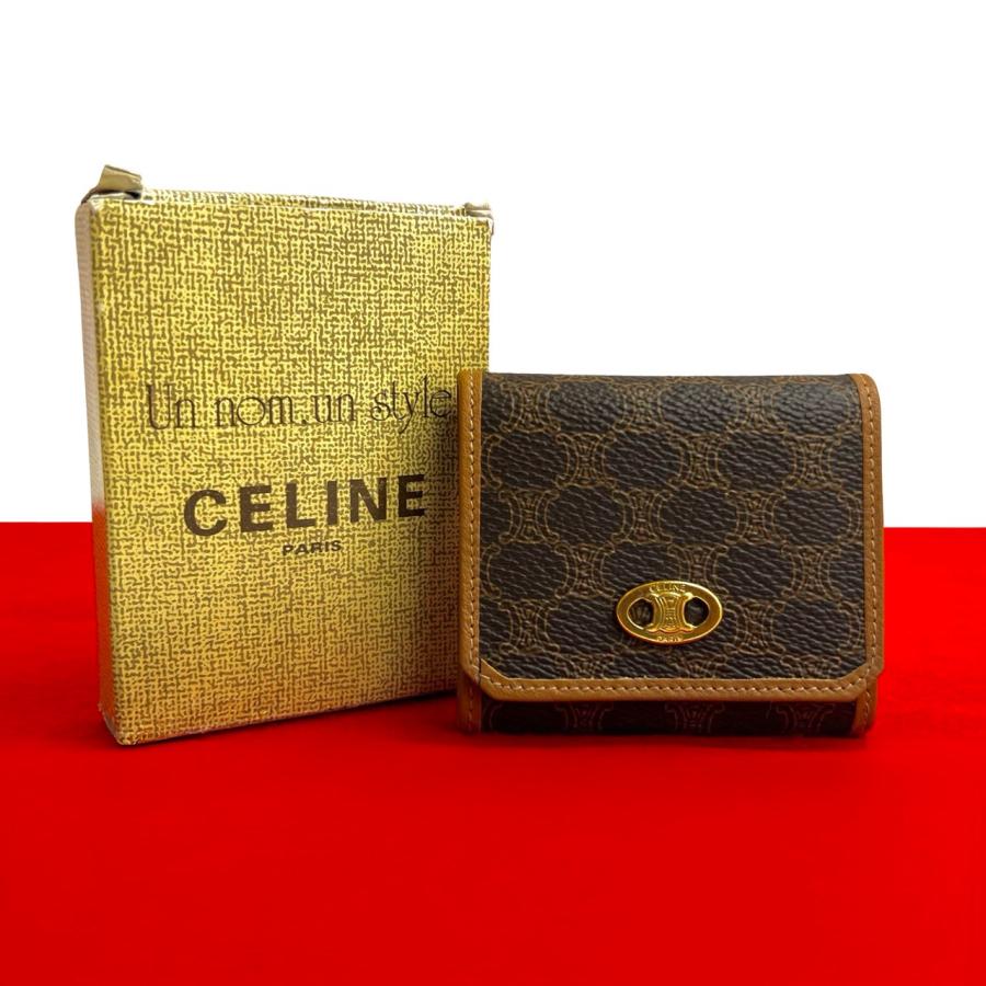 CELINE（セリーヌ） 未使用保管品 希少品 箱付き マカダム ブラゾン