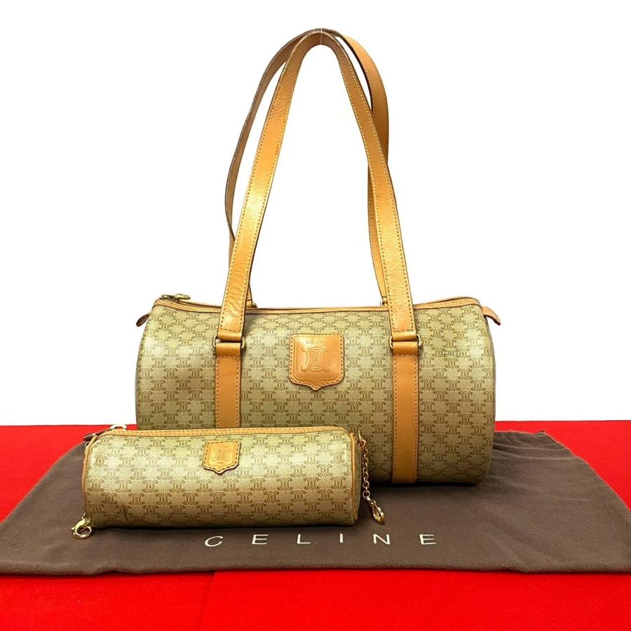 CELINE（セリーヌ） 極 美品 ヴィンテージ マカダム ブラゾン 柄