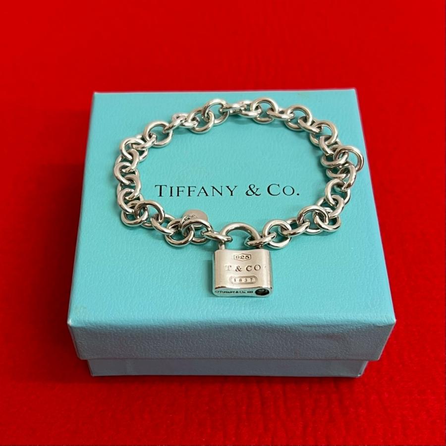 TIFFANY&Co.（ティファニー） 極 美品 カデナ ロック ブレスレット