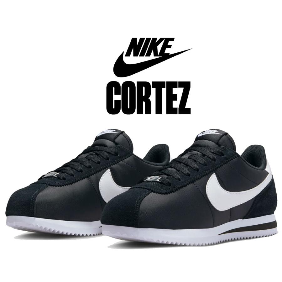 NIKE（ナイキ） コルテッツ ナイロン NIKE CORTEZ black/white dz2795