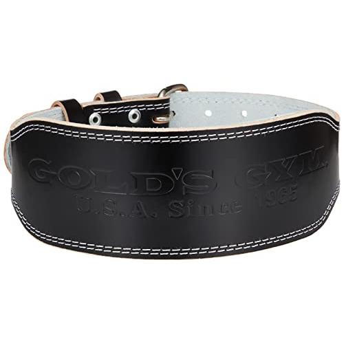 ゴールドジムGOLD'S GYM 身体にフィットするEXレザーベルト 初心者
