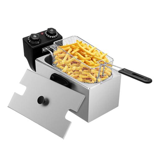 EC Hometec 電気フライヤー 4L フライヤー ステンレス 60-200℃温度調節